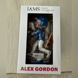 New in box Alex Gordon bobblehead